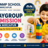 playgroup admission in Mirzapur early learning kids school NMP School